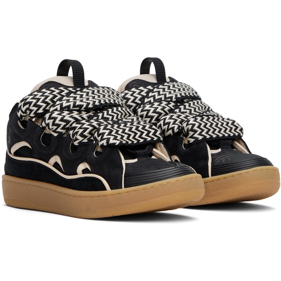 Lanvin Curb Skate Sneakers Mens Leather Suede Chunky 90s luxury streetwear 40/7 main image 1
